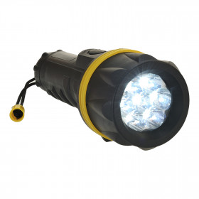 7 LED gummi lygte PA60