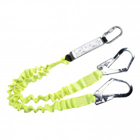 Dobbelt elastisk lanyard med falddæmper. FP52